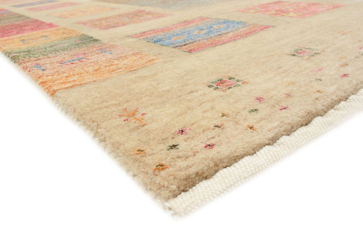 Gabbeh Rug - Loribaft Indus - 255 x 173 cm - dark beige