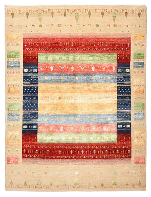Gabbeh Rug - Loribaft Indus - 207 x 156 cm - multicolored