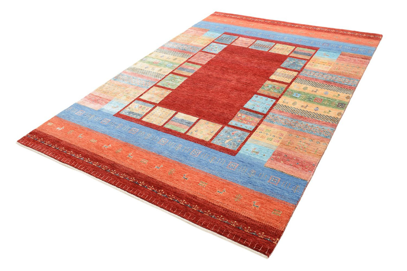 Indo Loribaft Rug 242x176cm - Wool Rug