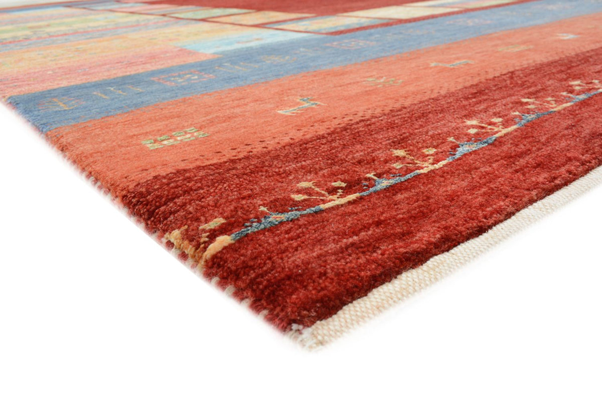 Gabbeh Rug - Loribaft Indus - 242 x 176 cm - multicolored