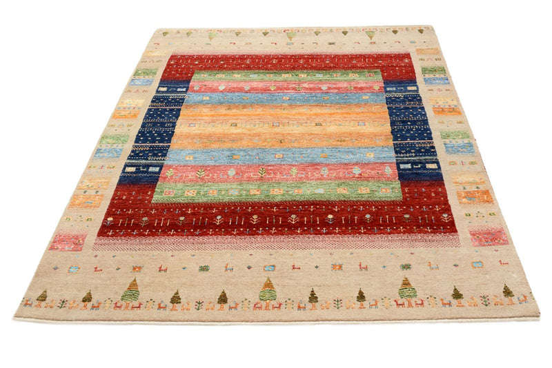Indo Loribaft Rug 198x154cm - Wool Rug