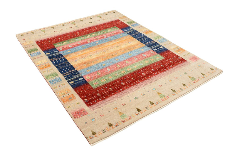 Indo Loribaft Rug 198x154cm - Wool Rug