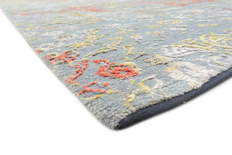 Designer Rug - 369 x 274 cm - light blue