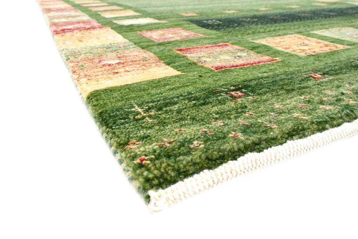 Gabbeh Rug - Loribaft Indus - 154 x 105 cm - green