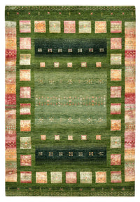 Gabbeh Rug - Loribaft Indus - 154 x 106 cm - green