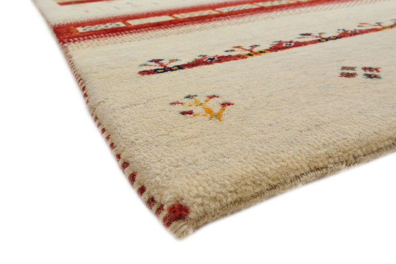 Gabbeh Rug - Loribaft Indus - 308 x 246 cm - light beige