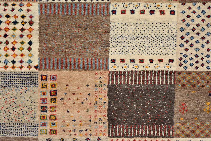 Gabbeh Rug - Loribaft Indus - 308 x 200 cm - dark beige