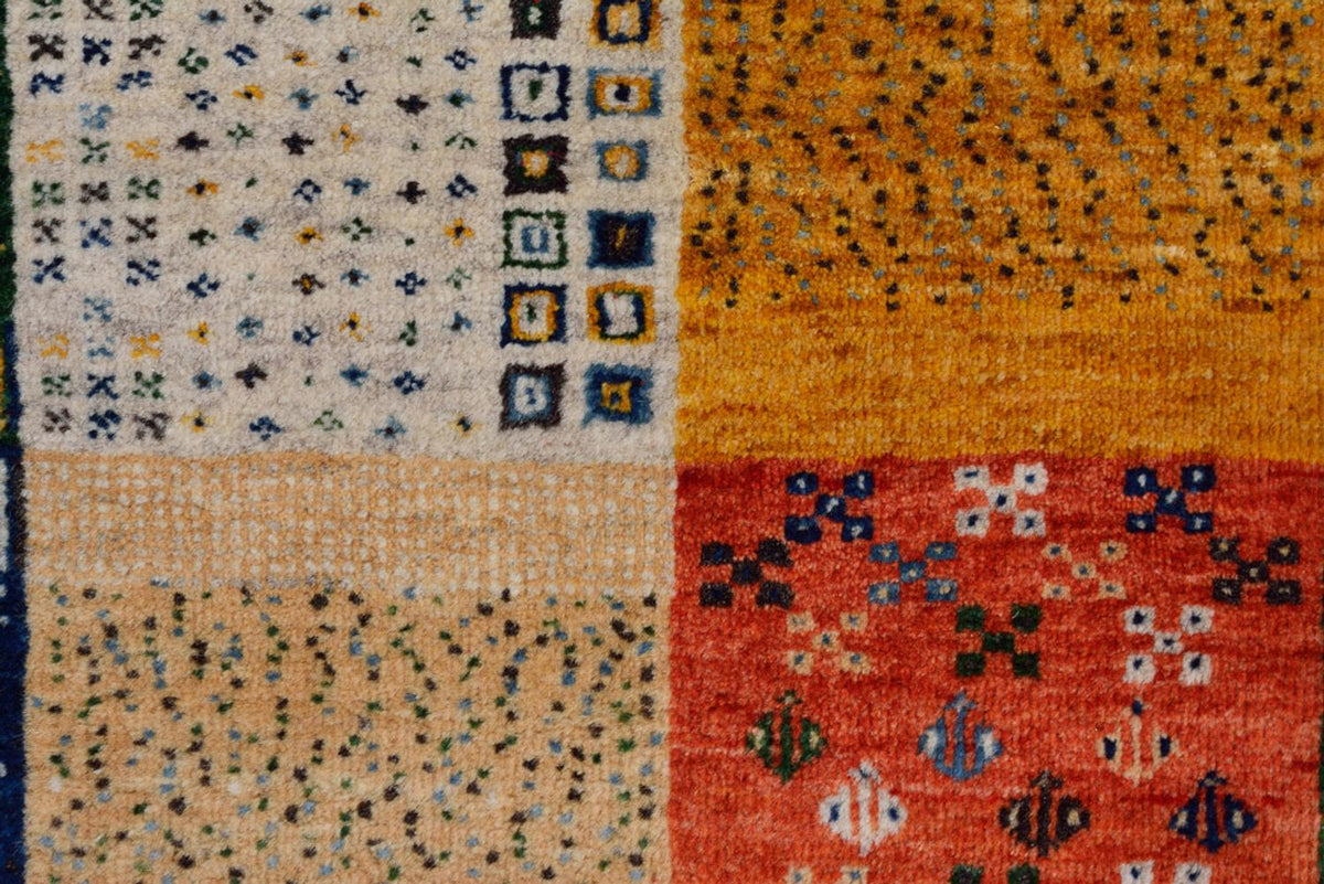 Gabbeh Rug - Loribaft Indus - 305 x 203 cm - multicolored