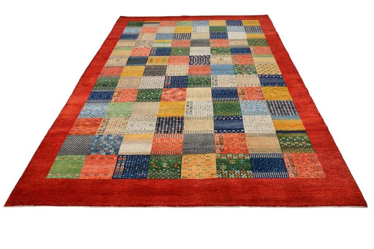 Gabbeh Rug - Loribaft Indus - 305 x 203 cm - multicolored