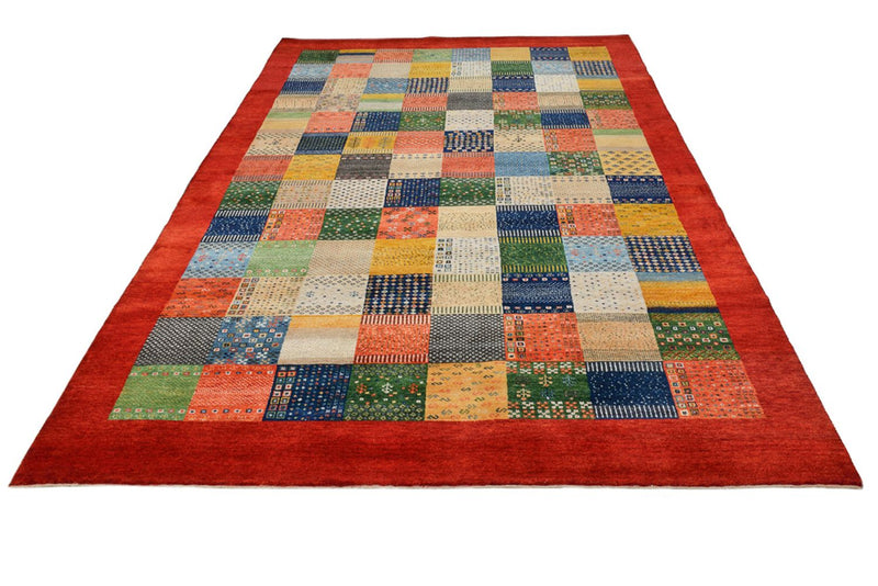 Gabbeh Rug - Loribaft Indus - 305 x 203 cm - multicolored