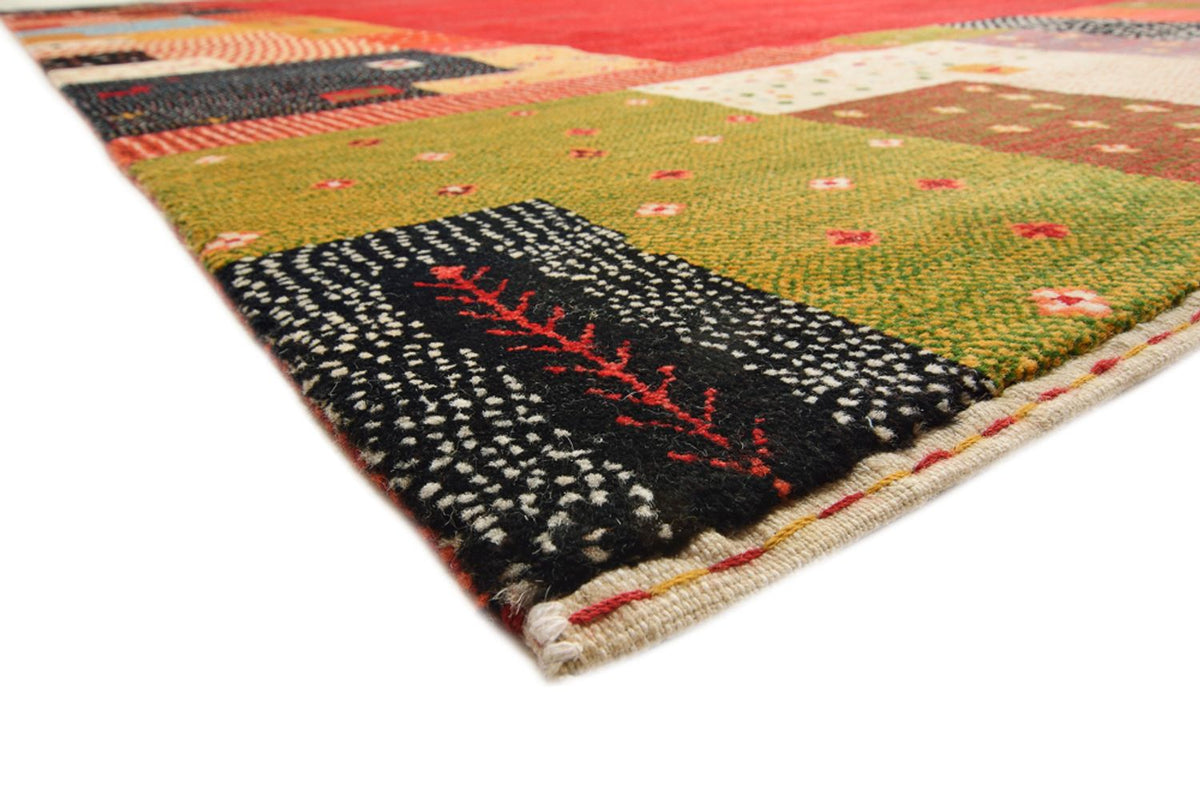 Gabbeh Rug - Loribaft Indus - 344 x 251 cm - red