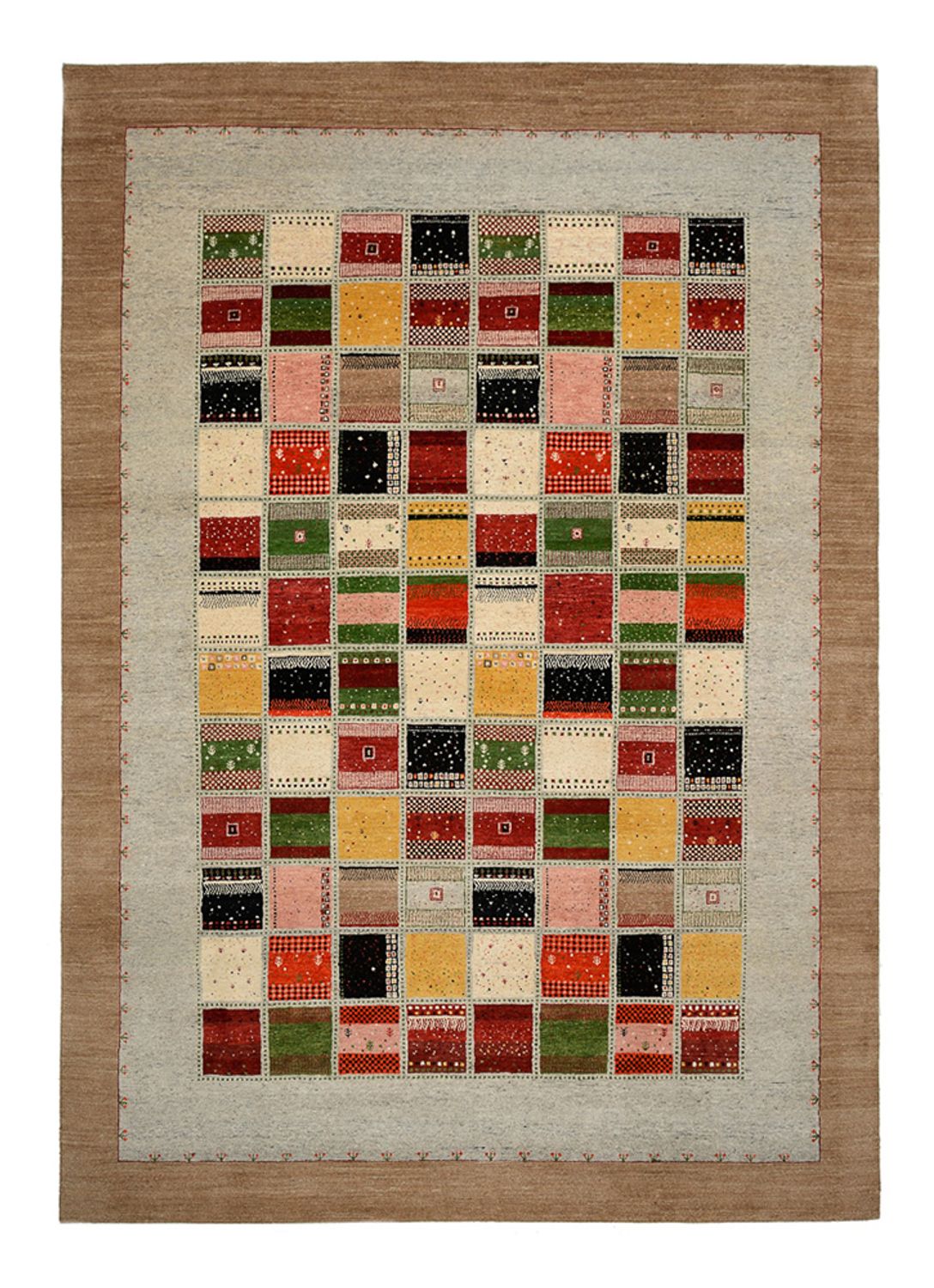 Gabbeh Rug - Loribaft Indus - 340 x 243 cm - multicolored