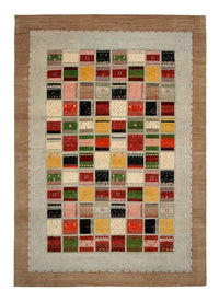 Gabbeh Rug - Loribaft Indus - 340 x 243 cm - multicolored