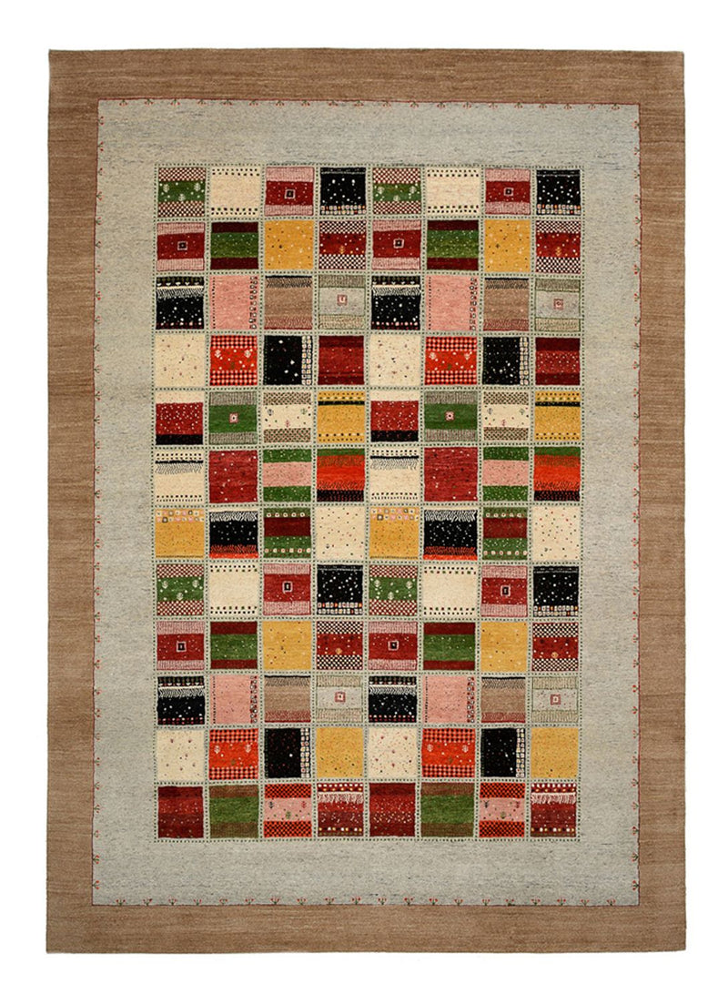 Gabbeh Rug - Loribaft Indus - 340 x 243 cm - multicolored