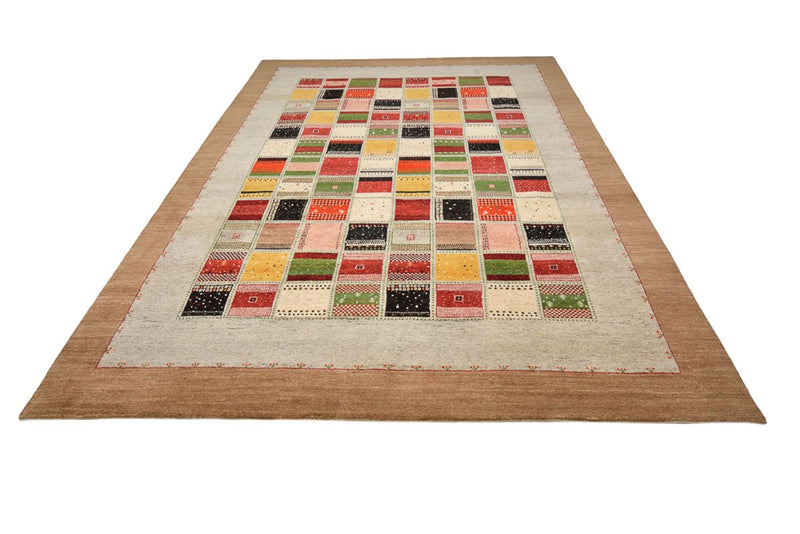 Gabbeh Rug - Loribaft Indus - 340 x 243 cm - multicolored