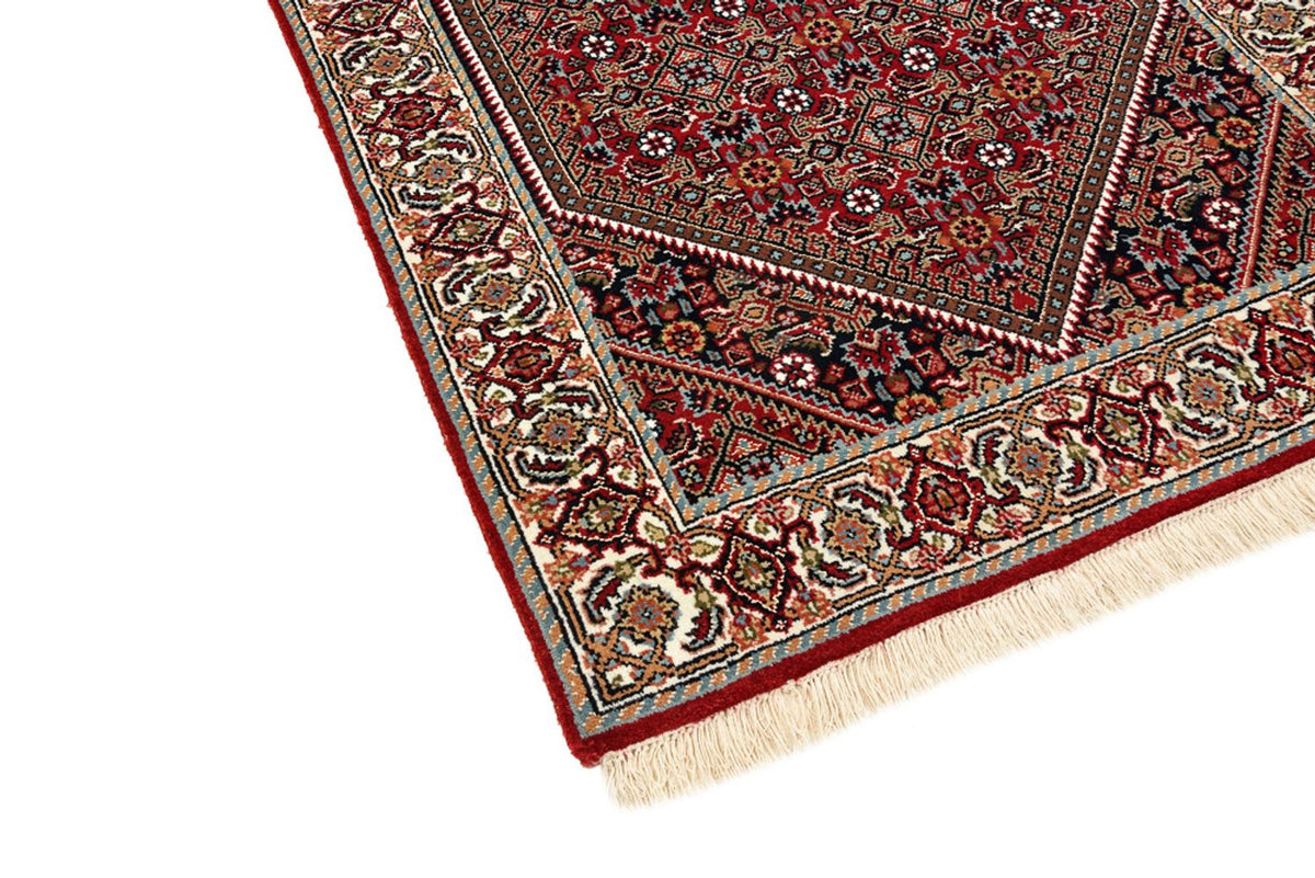 Runner Perser Rug - Bidjar - 245 x 79 cm - bordeaux red
