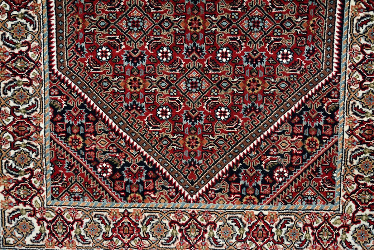 Runner Perser Rug - Bidjar - 245 x 79 cm - bordeaux red
