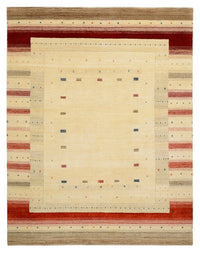 Gabbeh Rug - Loribaft Indus - 248 x 195 cm - light beige