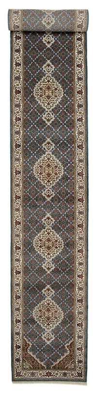 Runner Oriental Rug - Tabriz - 615 x 79 cm - dark blue