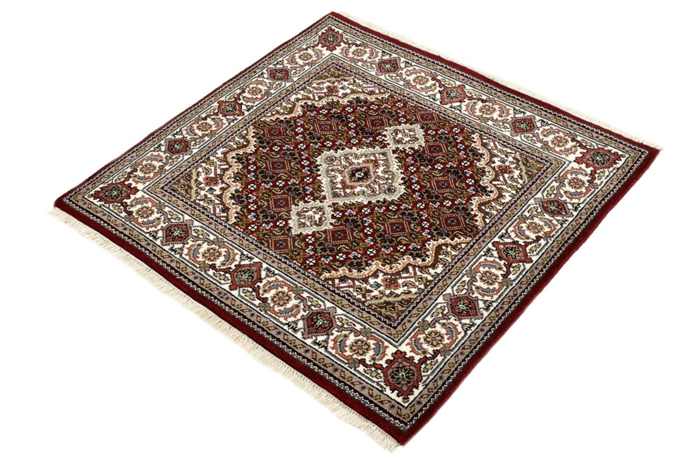 Indo Tabriz Rug 93x89cm - Oriental Rug