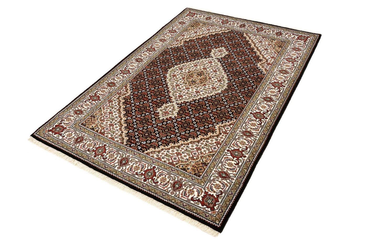 Indo Tabriz Rug 183x121cm - Oriental Rug
