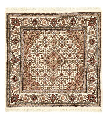 Oriental Rug - Tabriz - 92 x 89 cm - cream