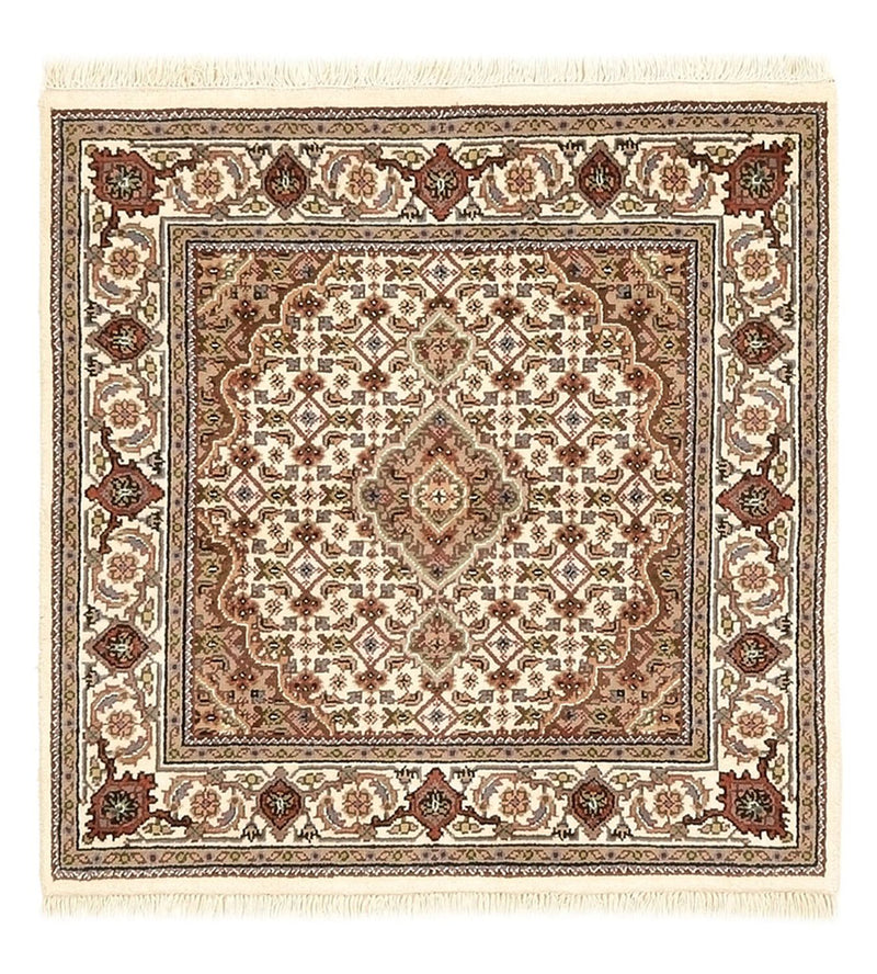 Oriental Rug - Tabriz - 92 x 89 cm - cream