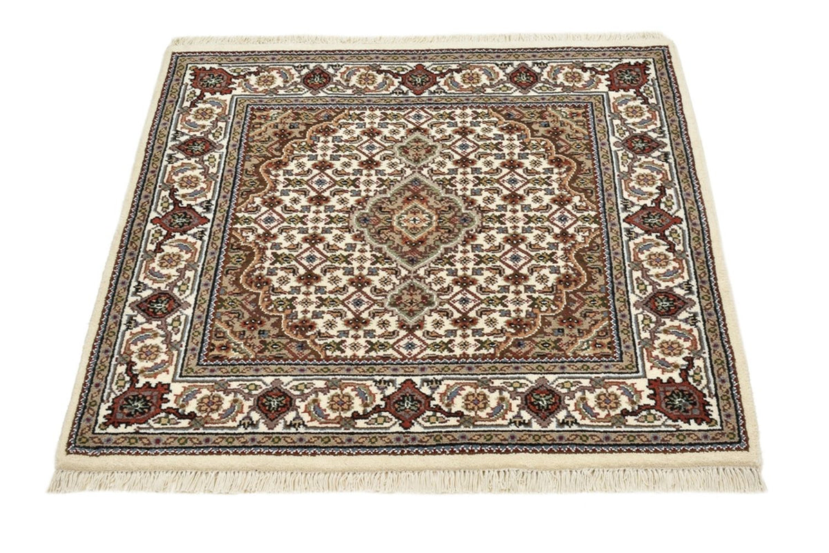 Oriental Rug - Tabriz - 92 x 89 cm - cream