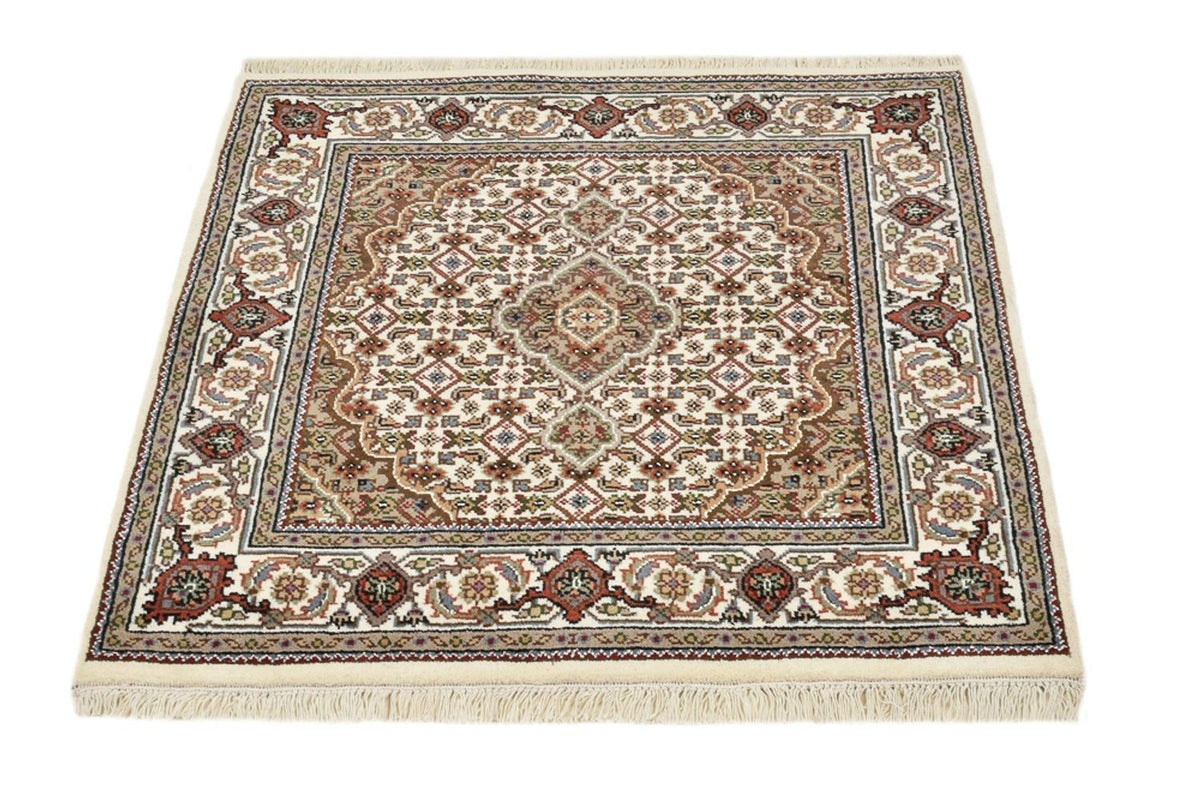 Oriental Rug - Tabriz - 92 x 89 cm - cream