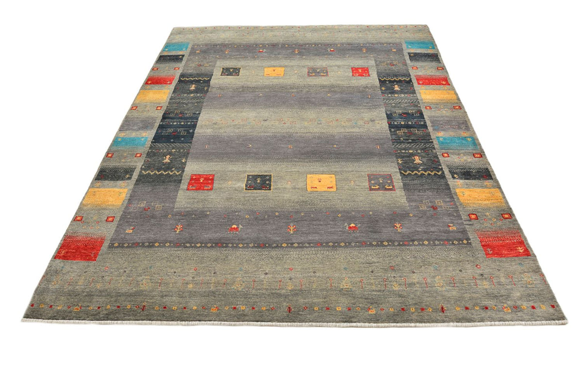 Gabbeh Rug - Loribaft Indus - 241 x 175 cm - sand