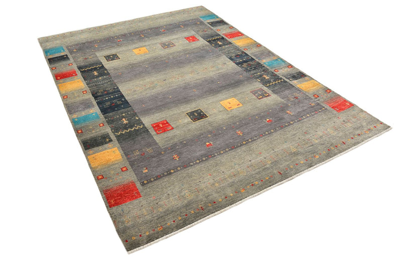 Gabbeh Rug - Loribaft Indus - 241 x 175 cm - sand