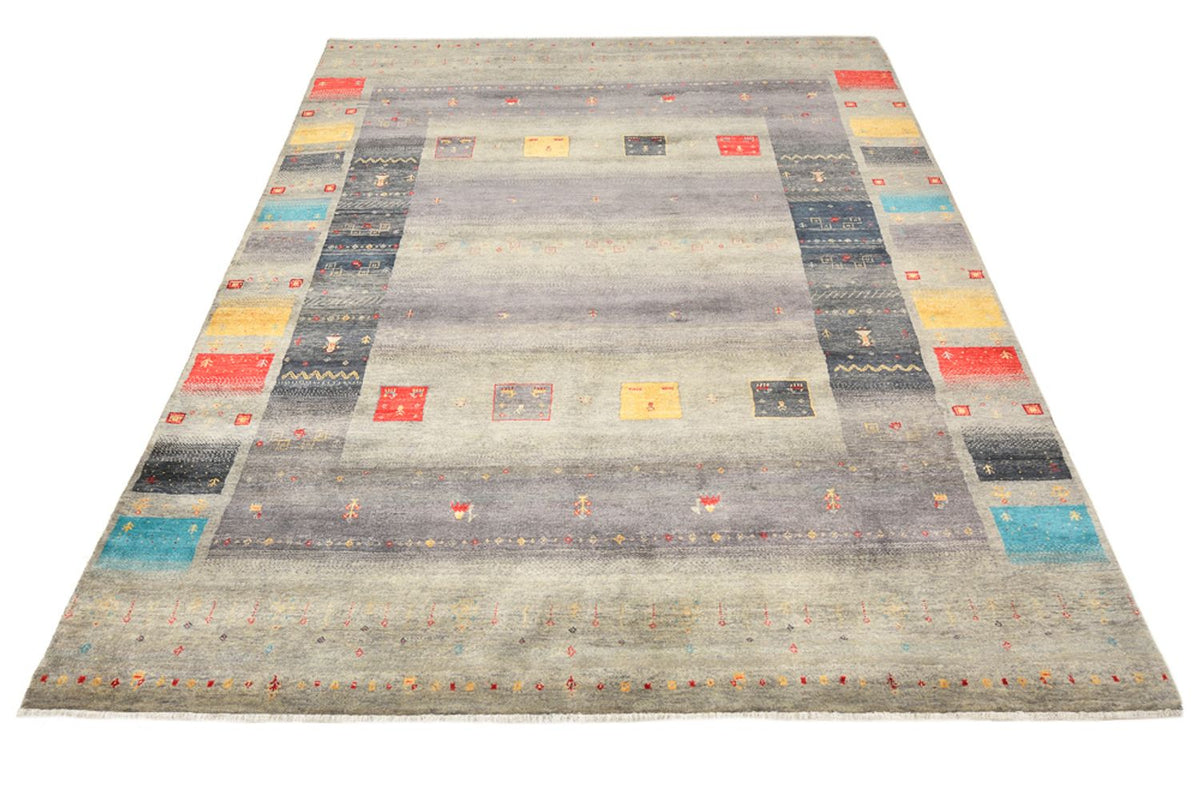 Gabbeh Rug - Loribaft Indus - 241 x 175 cm - sand