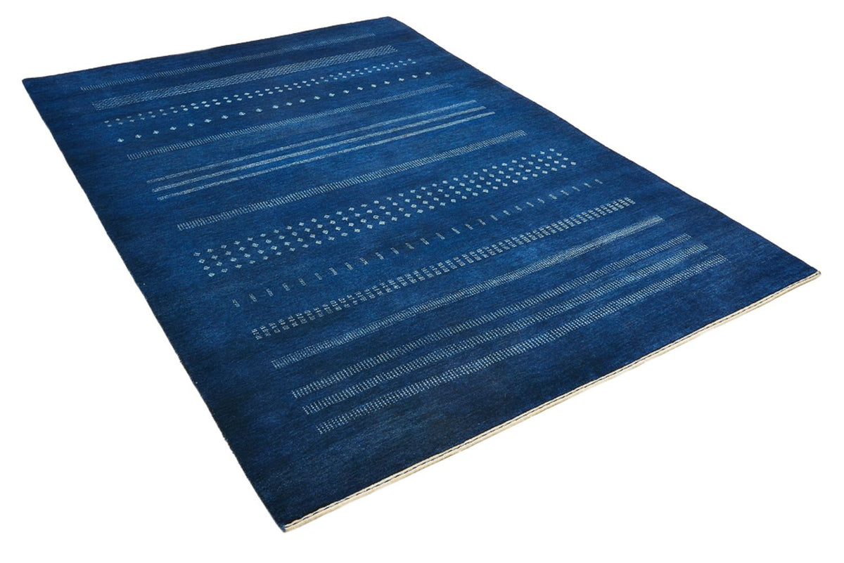 Gabbeh Rug - Loribaft Indus - 237 x 172 cm - dark blue