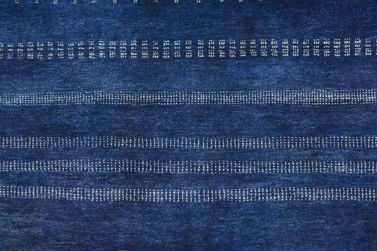 Gabbeh Rug - Loribaft Indus - 237 x 172 cm - dark blue