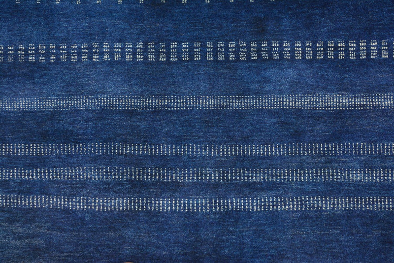 Gabbeh Rug - Loribaft Indus - 237 x 172 cm - dark blue