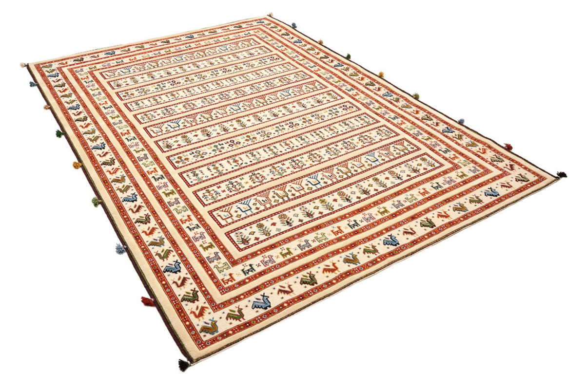 Oriental Rug - 245 x 177 cm - light beige