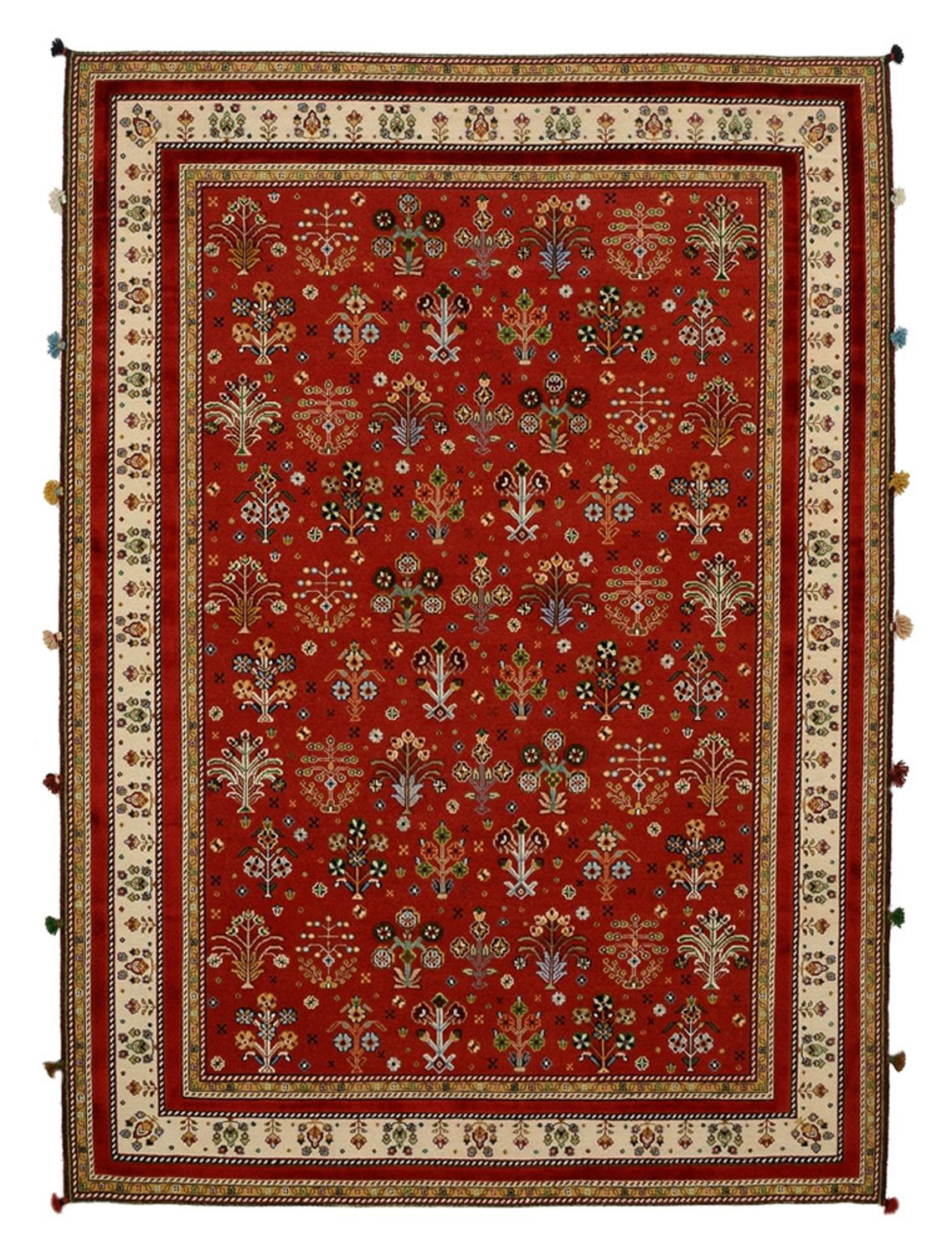 Oriental Rug - 245 x 176 cm - red