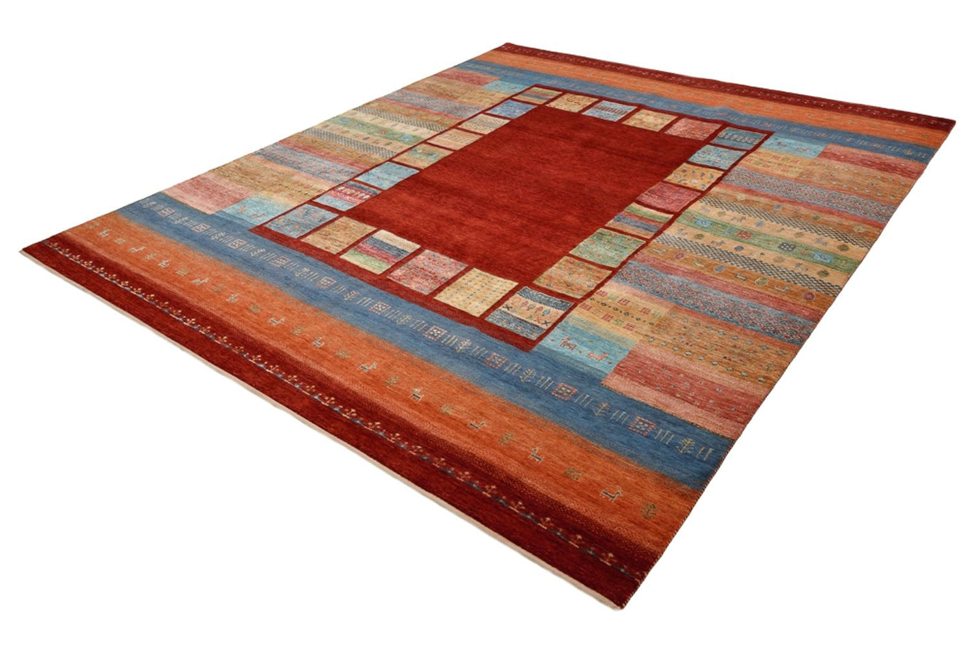 Indo Loribaft Rug 302x253cm - Wool Rug