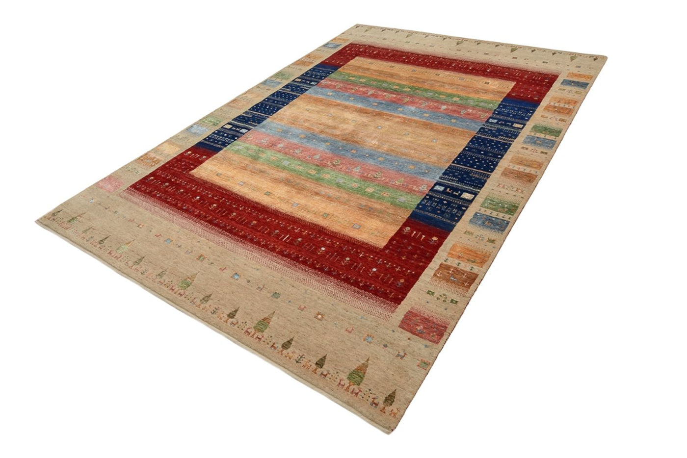 Indo Loribaft Rug 302x205cm - Wool Rug