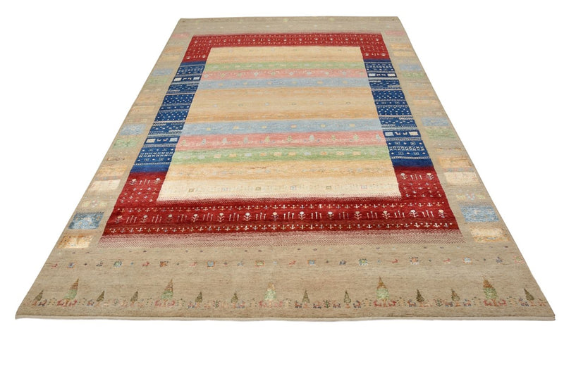 Gabbeh Rug - Loribaft Indus - 302 x 205 cm - multicolored
