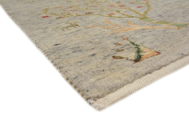 Gabbeh Rug - Loribaft Indus - 204 x 155 cm - light grey