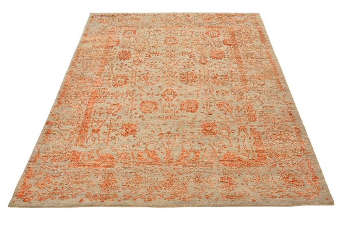 Designer Rug - 196 x 150 cm - rust