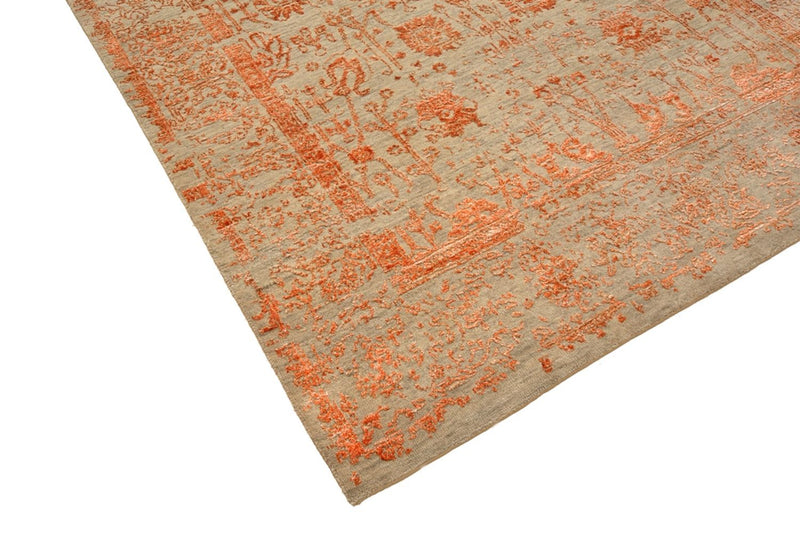 Designer Rug - 196 x 150 cm - rust