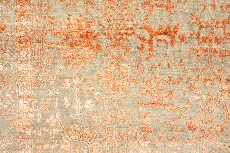 Designer Rug - 196 x 150 cm - rust