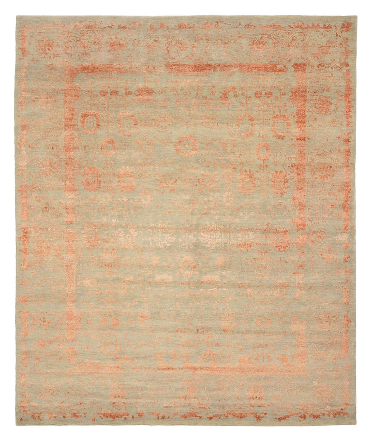 Designer Rug - 299 x 249 cm - rust