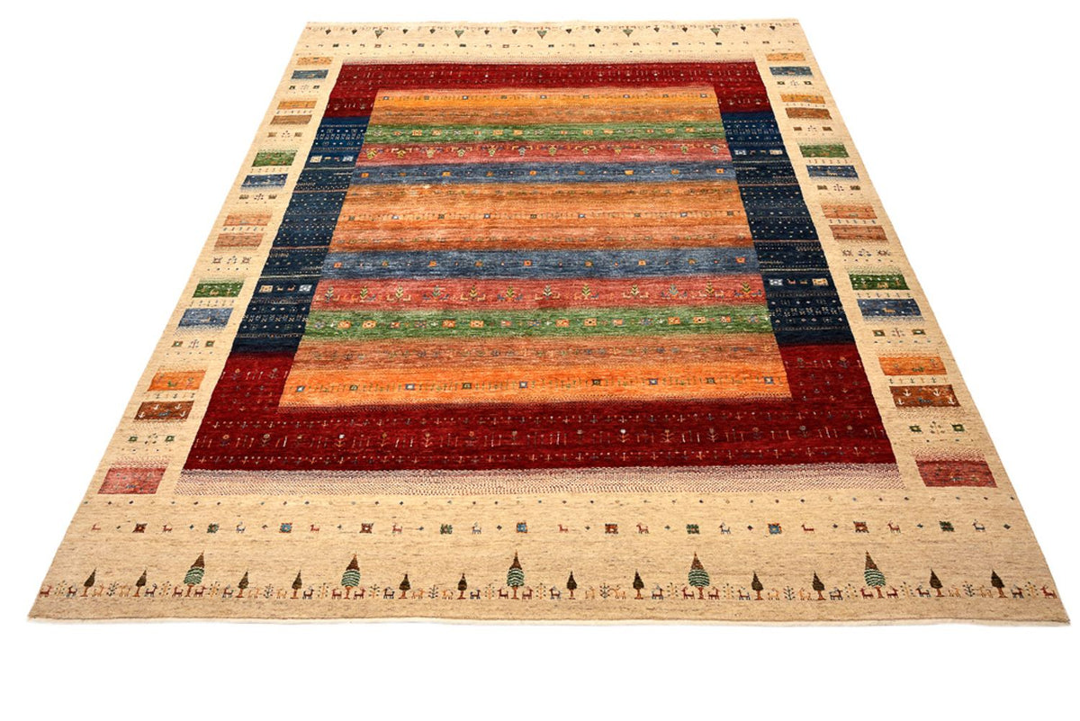 Gabbeh Rug - Loribaft Indus - 300 x 251 cm - multicolored