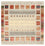 Gabbeh Rug - Loribaft Indus square  - 205 x 204 cm - cream