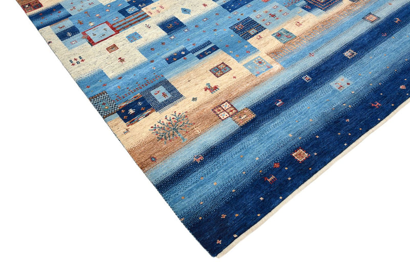 Gabbeh Rug - Loribaft Indus - 239 x 177 cm - multicolored