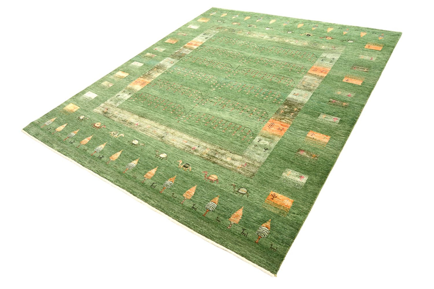 Indo Loribaft Rug 246x206cm - Wool Rug