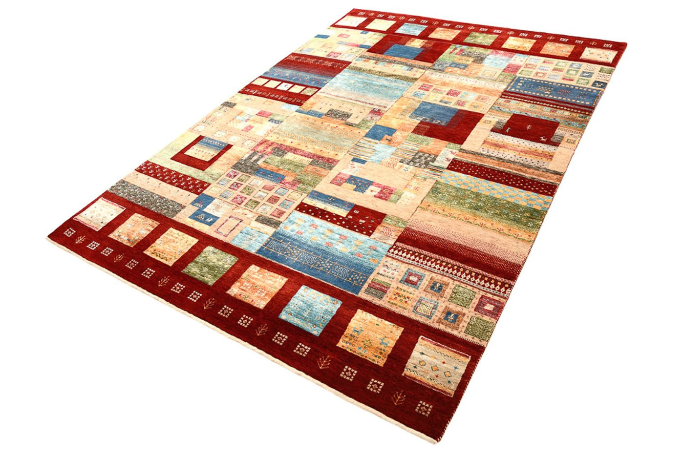 Indo Loribaft Rug 240x178cm - Wool Rug